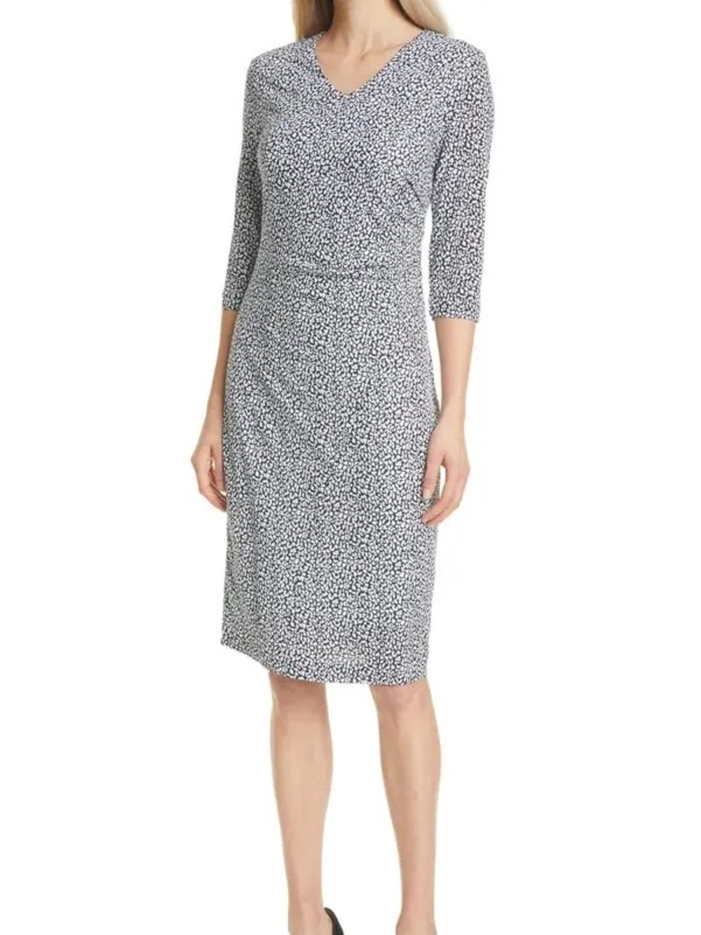 BOSS Epona Print Sheath Dress. Size XS Women #459